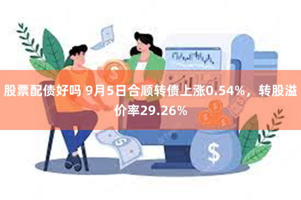 股票配债好吗 9月5日合顺转债上涨0.54%，转股溢价率29.26%