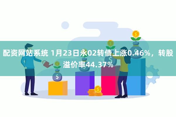 配资网站系统 1月23日永02转债上涨0.46%，转股溢价率44.37%